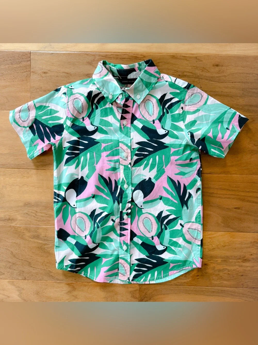 Like New Janie and Jack Tropical Matching Set for Boy (Size 6) & Girl (Size 3)